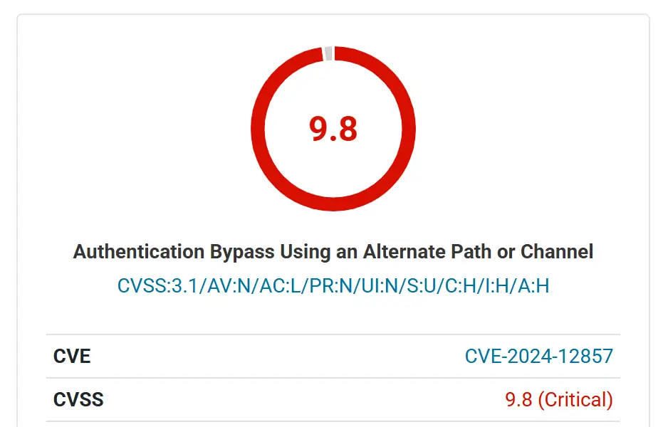 cve-2024-12857： AdForest 主题中的关键漏洞允许完全接管帐户，数千网站面临风险