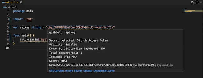 GitGuardian Visual Studio Code 扩展帮助开发人员保护其敏感信息