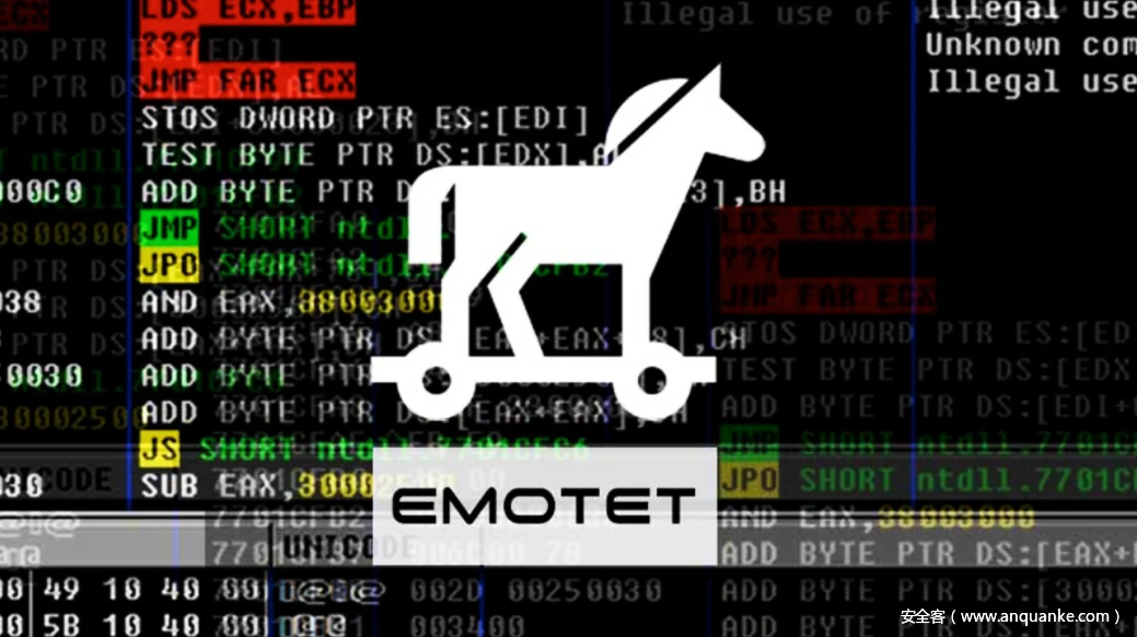 Emotet僵尸网络威胁再临，发送大量恶意电子邮件