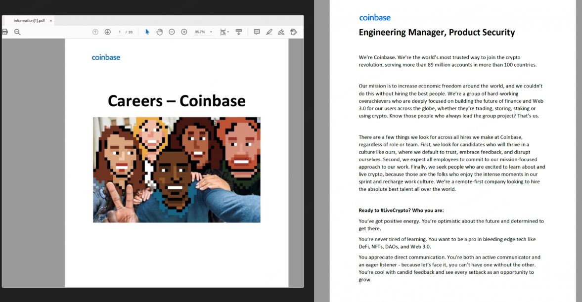 IT求职者小心！黑客组织Lazarus冒充Coinbase盯上你