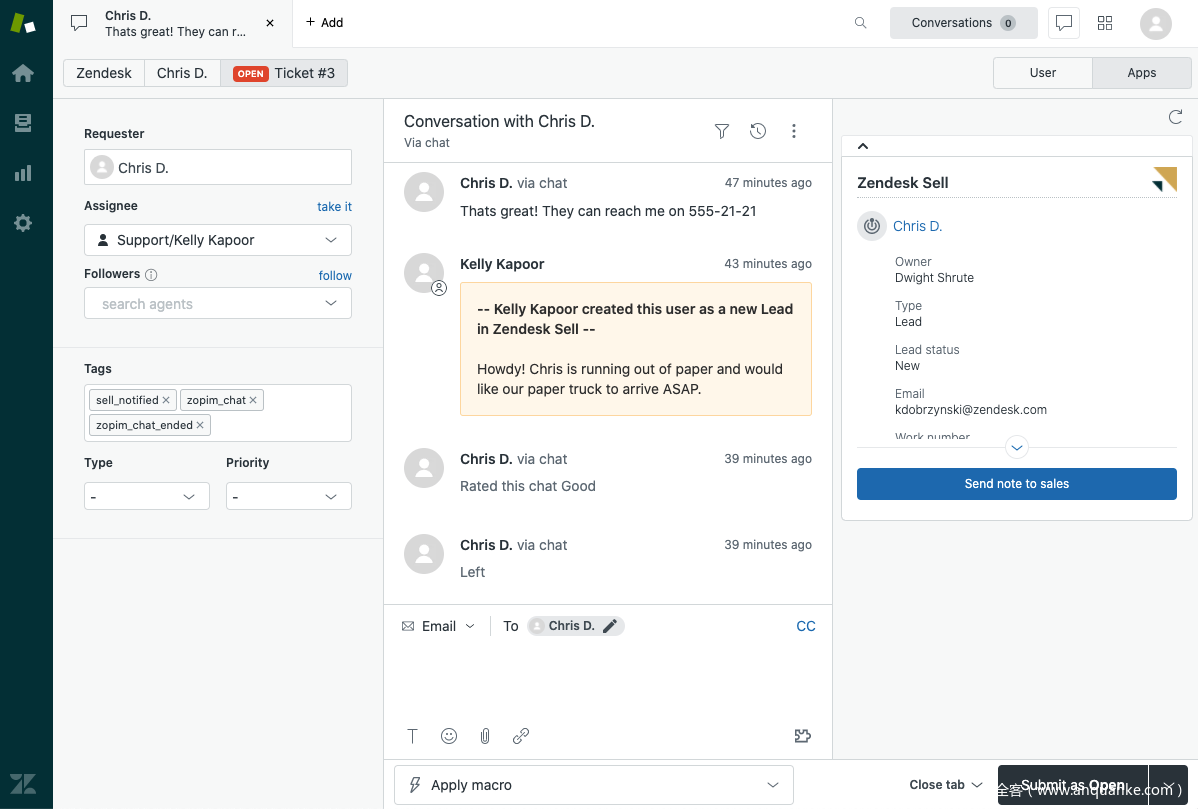 Zendesk员工被黑致用户个人信息外泄