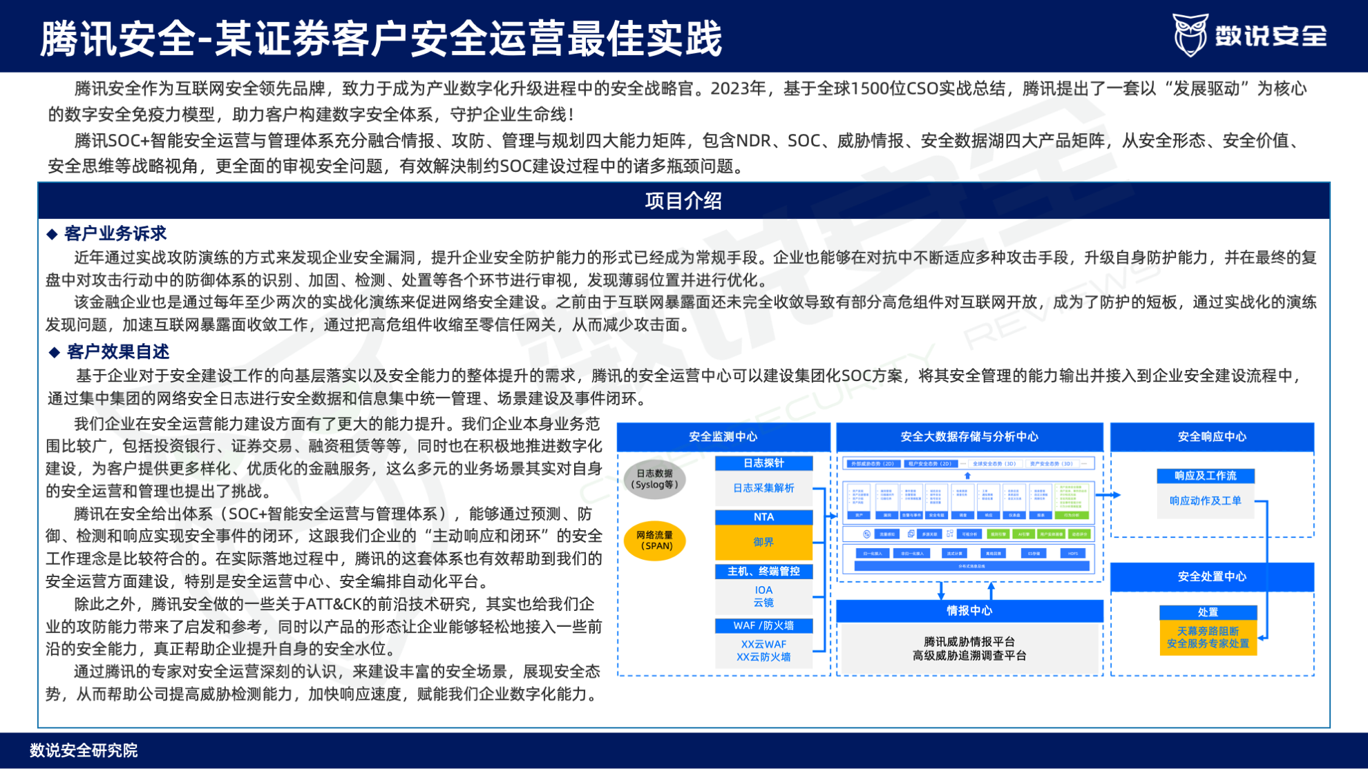连续三年逆势高增长！数说安全2023中国网络安全运营市场研究报告重磅发布。