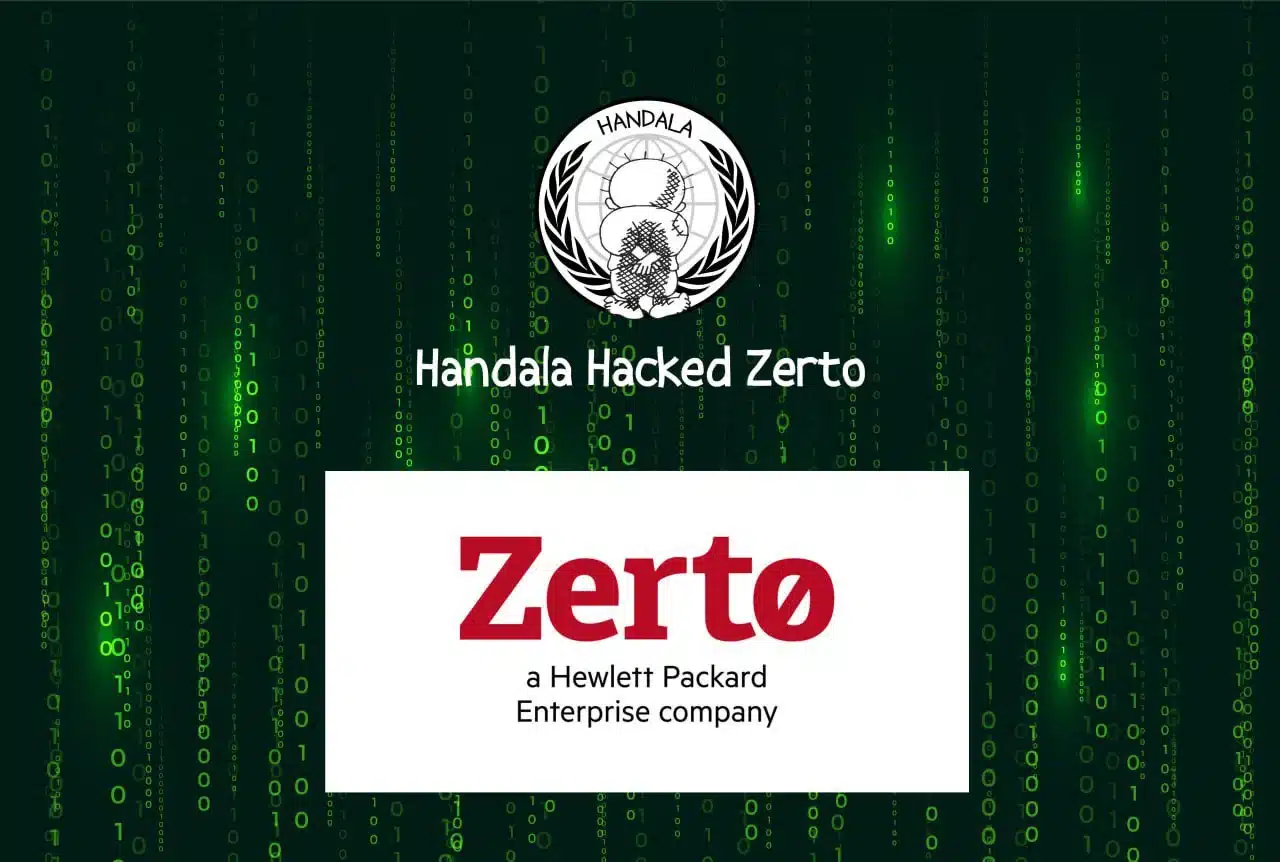 网络安全警报：Handala 黑客组织针对 以色列安全公司Zerto 实施重大入侵