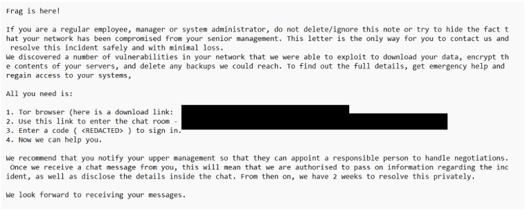 Veeam Backup &amp; Replication 漏洞在新的 Frag 勒索软件攻击中被重复使用